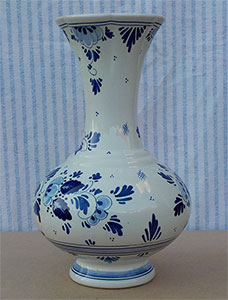 Mooie delfts-blauwe vaas