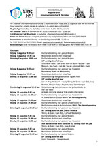 Infoblad augustus 2025