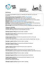 Infoblad augustus 2025