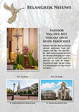 Parochieblad Special - vertrek pastoor Van der Mee